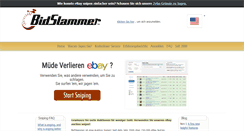 Desktop Screenshot of de.bidslammer.com